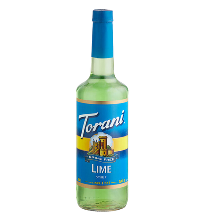 Torani Sugar Free Lime Flavoring / Fruit Syrup 750 mL