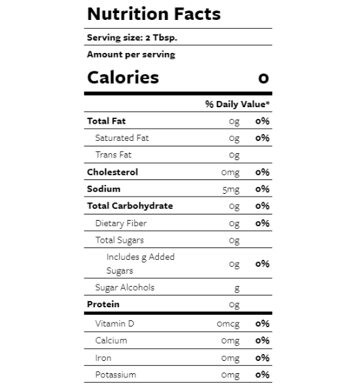 Torani Sugar Free Cinnamon Vanilla Flavoring Syrup 750 mL