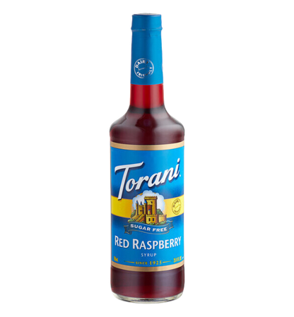 Torani Sugar Free Red Raspberry Flavoring Syrup 750 mL