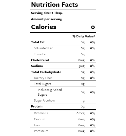 Torani Sugar Free Coffee Flavoring Syrup 750 mL