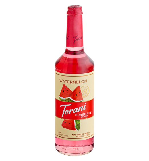 Torani Puremade Watermelon Flavoring Syrup 750 mL