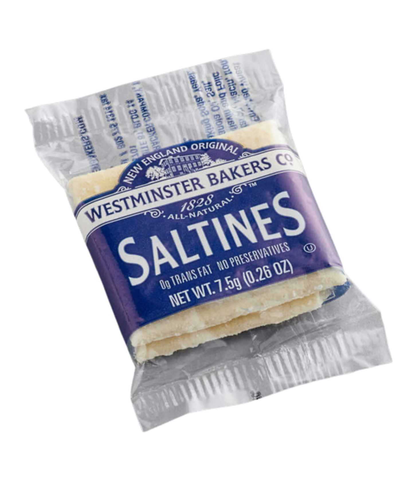 Westminster 2-Pack Saltine Crackers - 500/Case