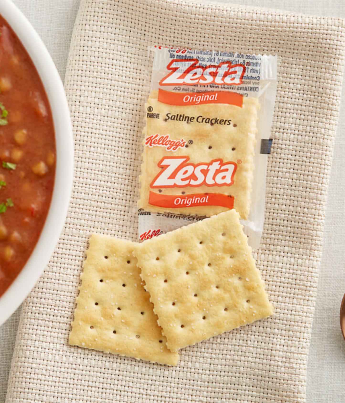 Zesta Saltine Crackers 2-Pack - 500/Case