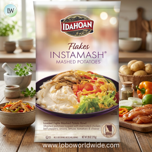 Idahoan Flakes Instamash Mashed Potatoes Mix 28 oz. Pouch - 12/Case