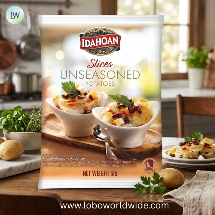 Idahoan Sliced Potatoes, 5 Pound -- 4 per case