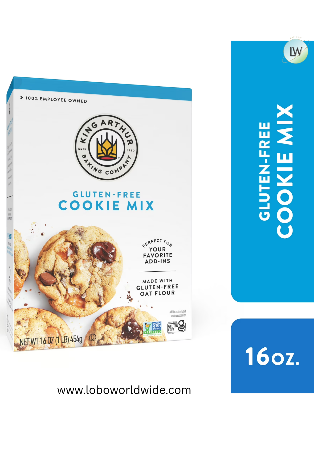 King Arthur, Gluten Free Cookie Mix, 16 oz, 1 Box