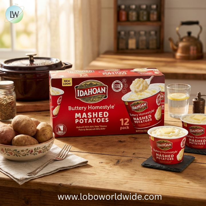 Idahoan Buttery Homestyle Cup Pack, 12 pk./1.5 oz.