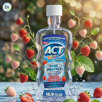 ACT Kids Anticavity Fluoride Mouthwash, 16.9 fl. oz.