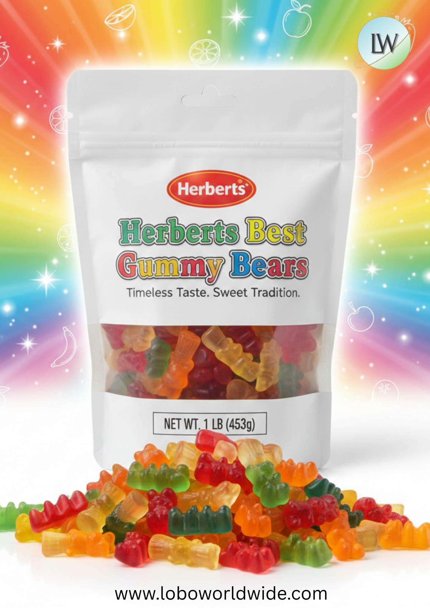 Herberts Best Gummy Bears(Various Sizes)