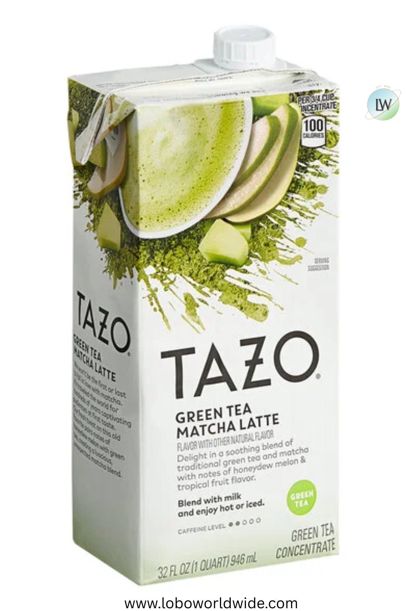 Tazo 32 fl. oz. Green Tea Matcha Latte 1:1 Concentrate