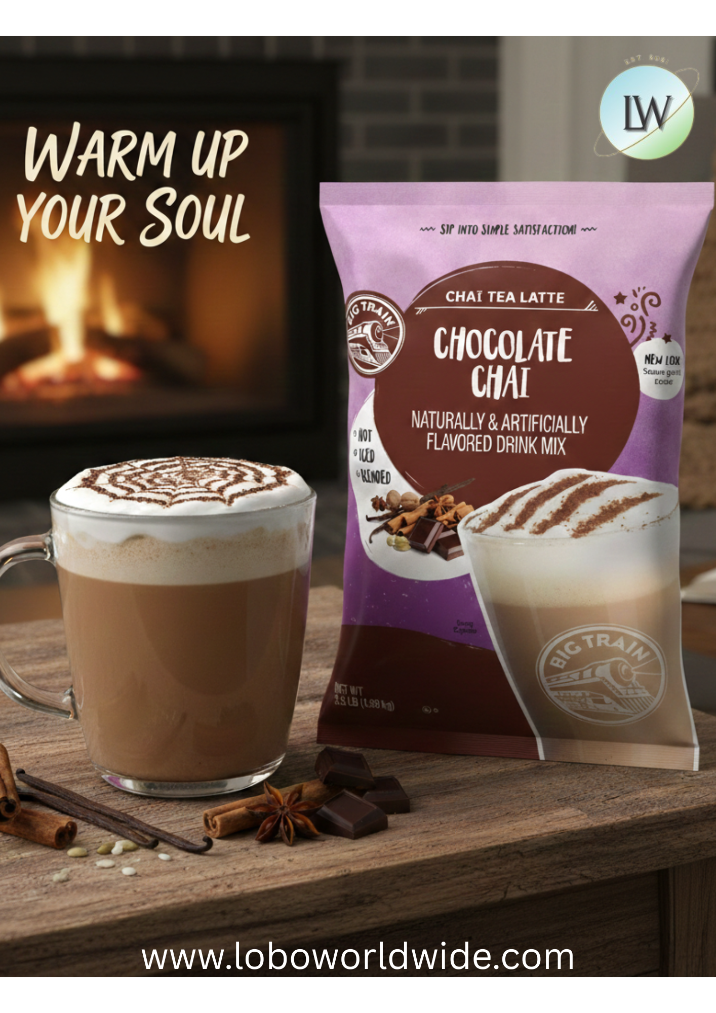 Big Train 3.5 lb. Ice Coffee Mix(various flavours)