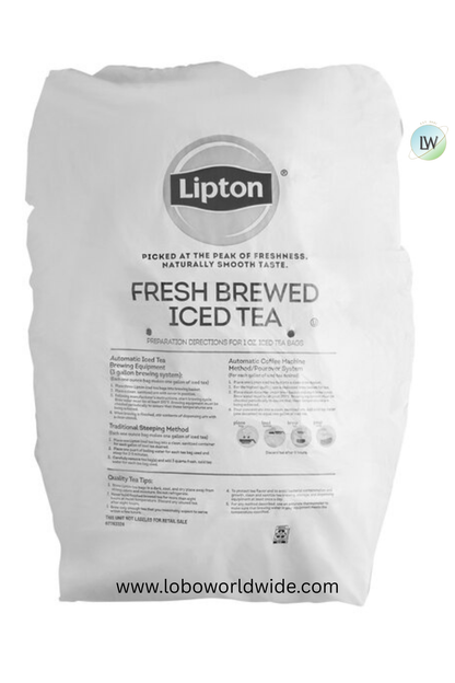 Lipton 1 Gallon Black Iced Tea Filter Bags - 96/Case