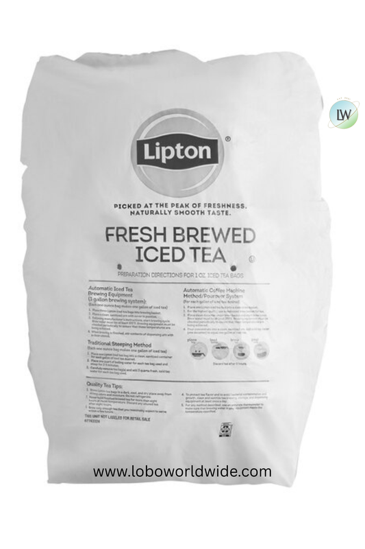 Lipton 1 Gallon Black Iced Tea Filter Bags - 96/Case