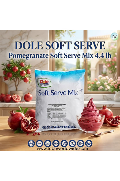 DOLE SOFT SERVE Soft Serve Mix 4.4 lb
