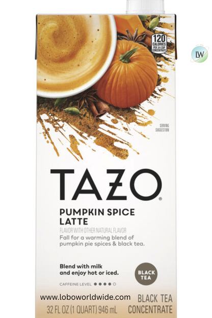 Tazo 32 fl. oz. Pumpkin Spice Latte 1:1 Concentrate