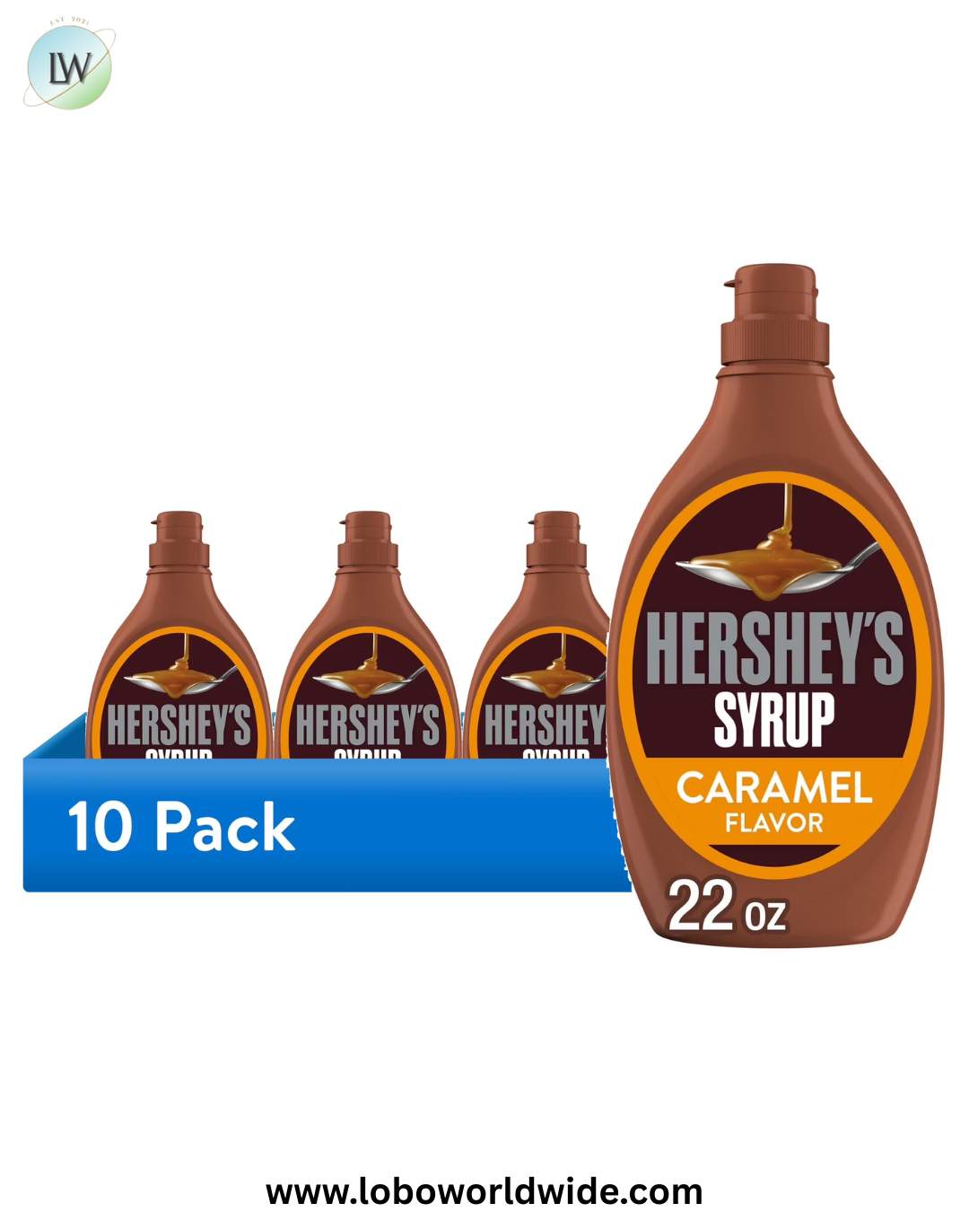 Hershey's Caramel Flavored Syrup, Bottle 22 oz