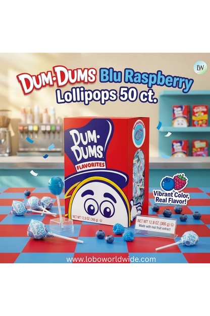 Dum Dums Lollipops, 50 ct.