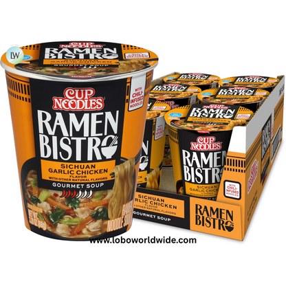 Nissin Cup Noodle Ramen Bistro, 3.1 Ounce (Pack of 6)