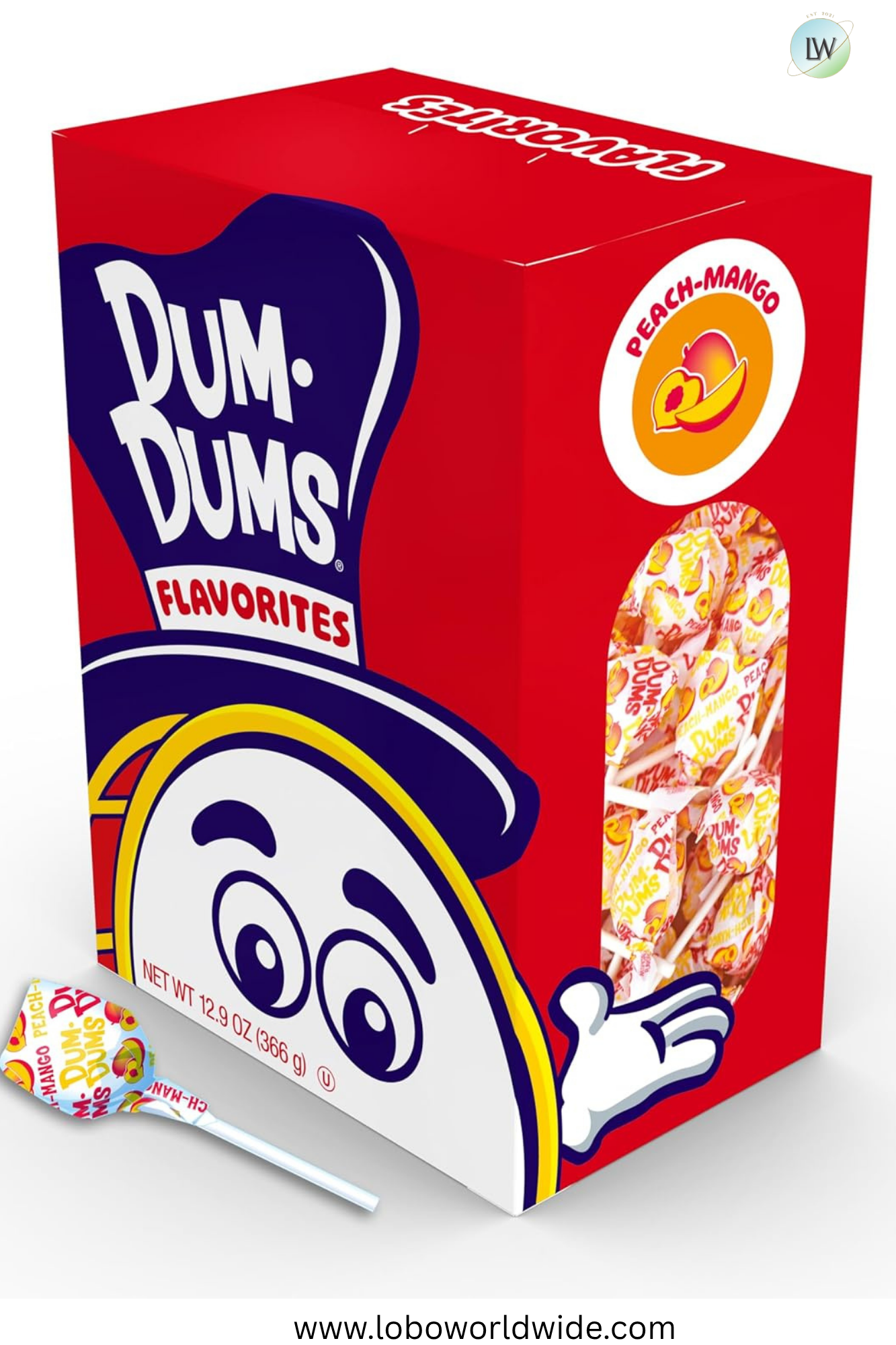 Dum Dums Lollipops, 50 ct.
