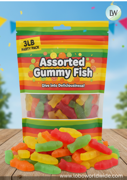 Assorted Gummy Fish(Various Sizes)