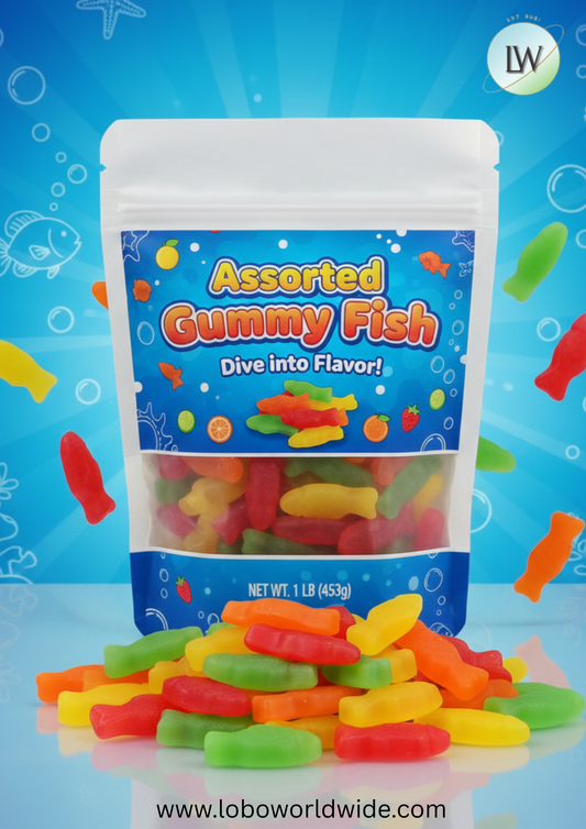Assorted Gummy Fish(Various Sizes)