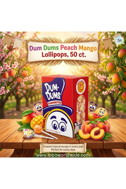 Dum Dums Lollipops, 50 ct.
