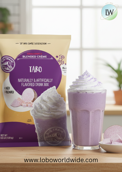 Big Train 3.5 lb.  Blended Ice Coffee Mix-5/case & 4/case (various flavours)