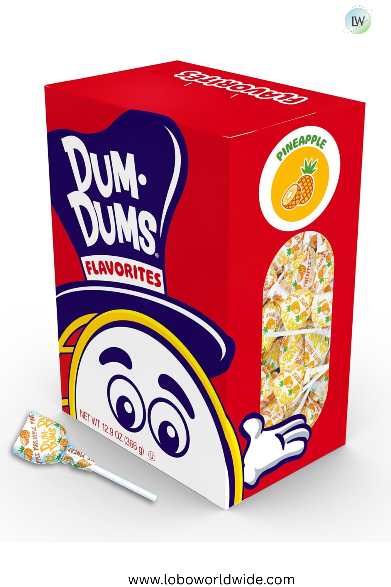 Dum Dums Lollipops, 50 ct.