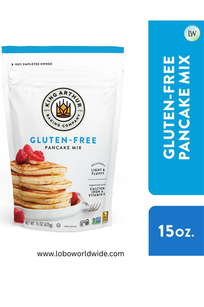 King Arthur Baking Company, Gluten-Free, Pancake Mix, 15 oz.