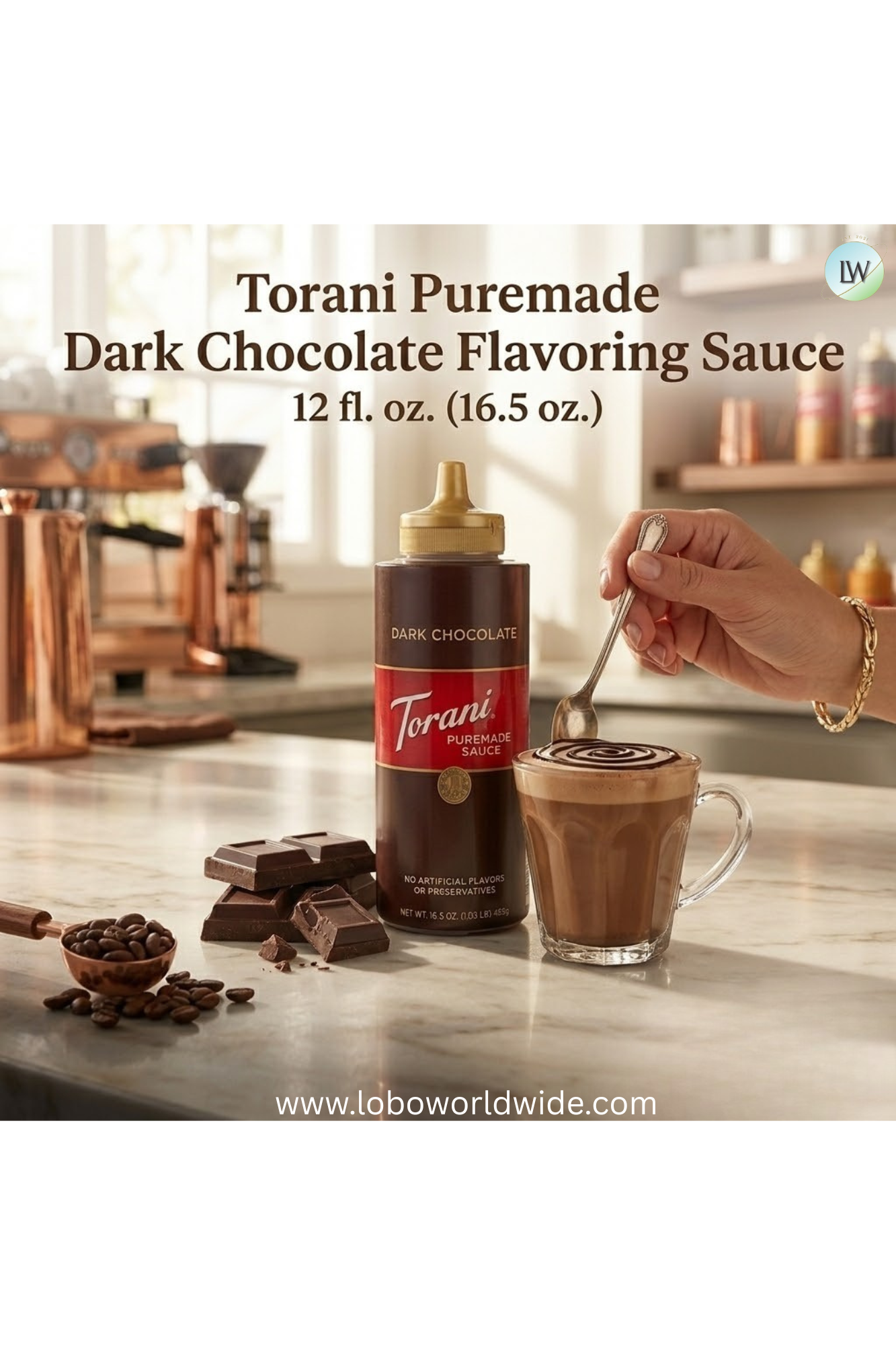 Torani Puremade Flavoring Sauce 12 fl. oz.
