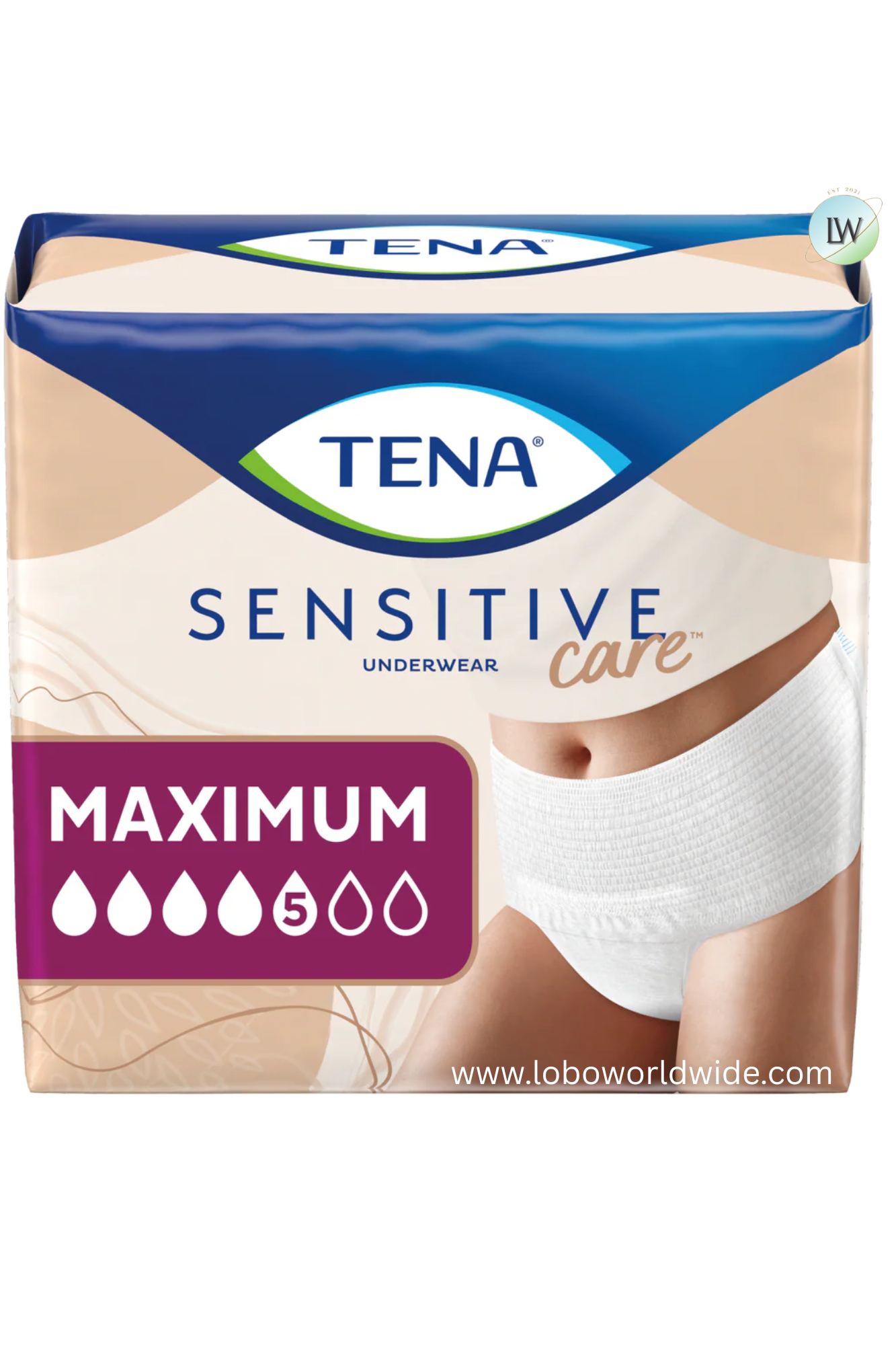 TENA Sensitive Care Underwear Maximum