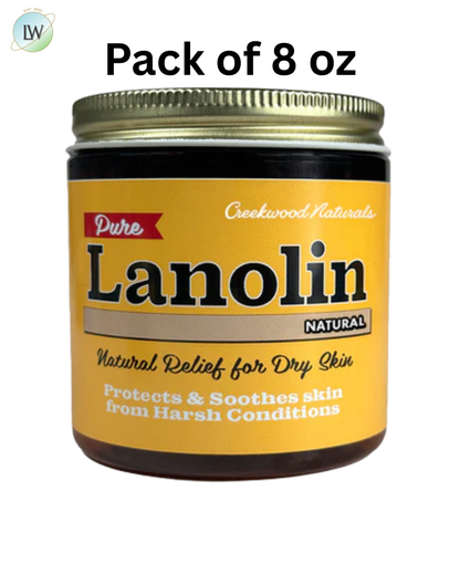 Pure Lanolin - Natural Moisturizer and Dry Skin Relief - All Natural