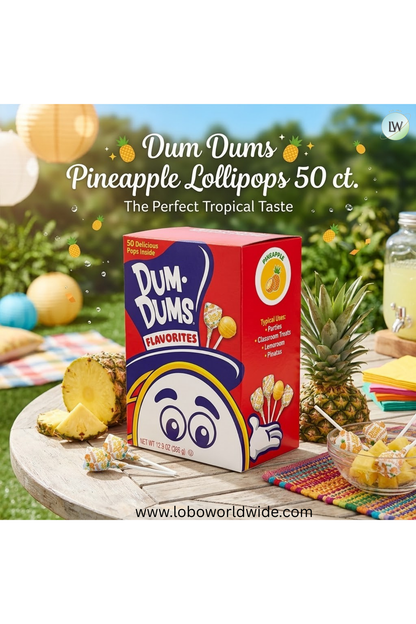 Dum Dums Lollipops, 50 ct.