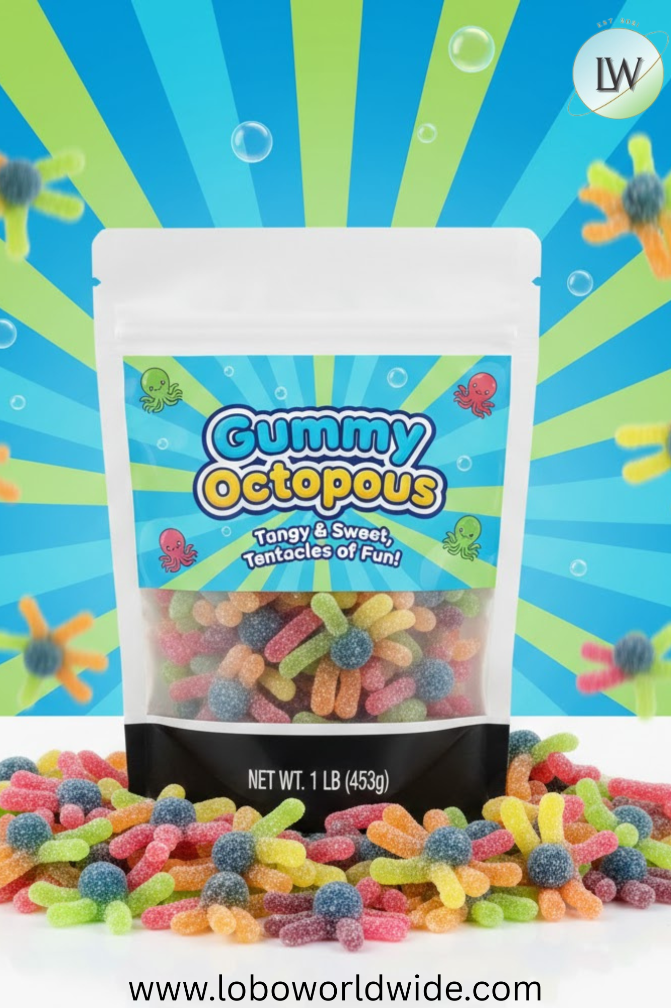 Gummy Octopus(Various Sizes)