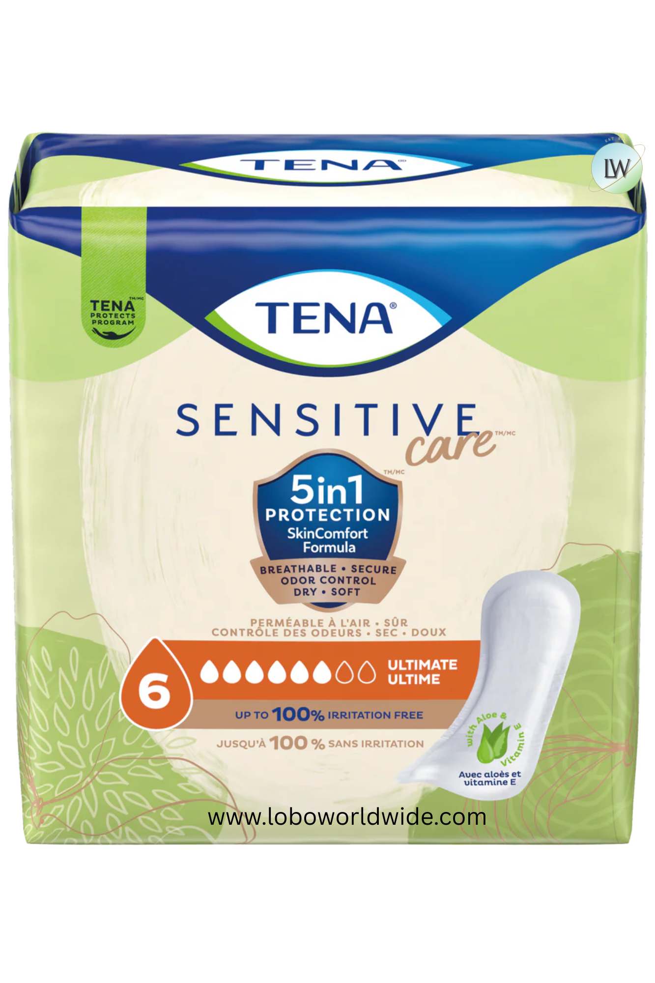 TENA Women's Sensitive Care Ultimate Pads