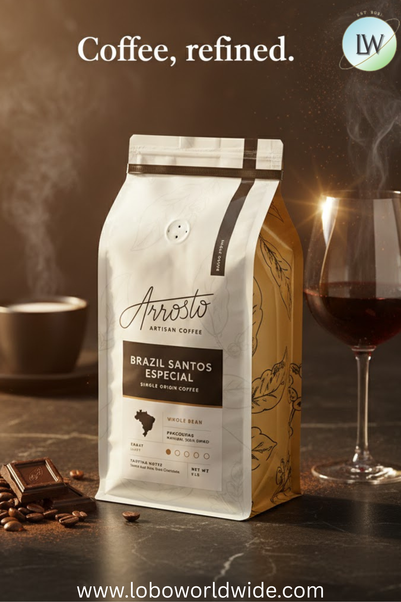 Arrosto Single Origin Whole Bean Coffee (Various Sizes)