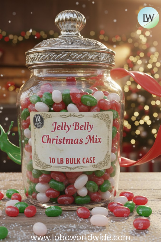 Jelly Belly Christmas Mix - 10 lbs bulk