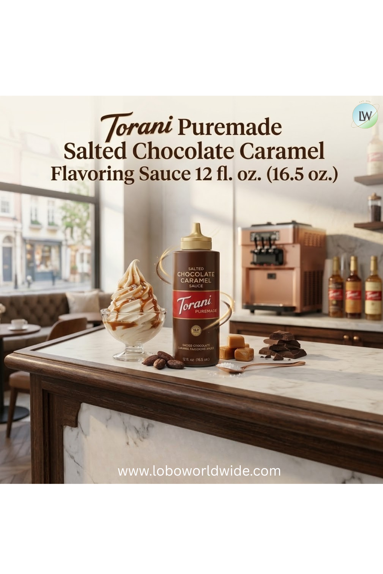Torani Puremade Flavoring Sauce 12 fl. oz.