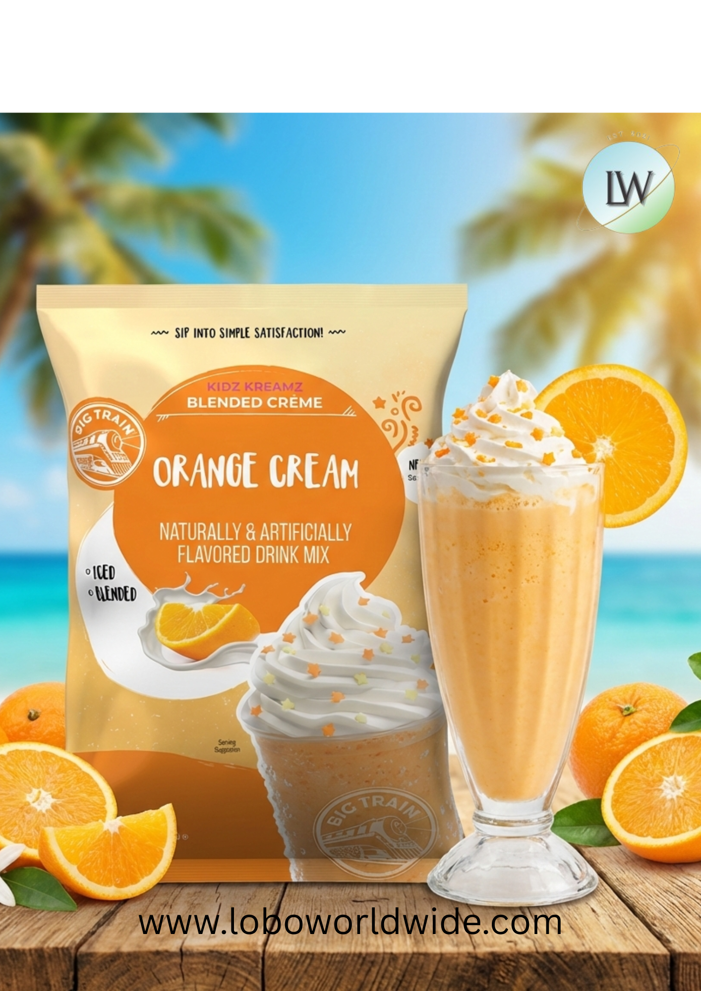 Big Train 3.5 lb. Ice Coffee Mix(various flavours)