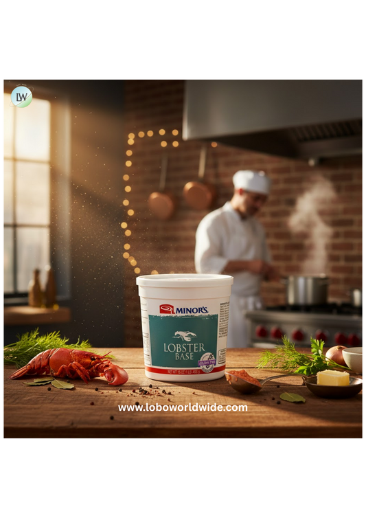 Minor's Lobster Base 1 lb. Tub - 6/Case