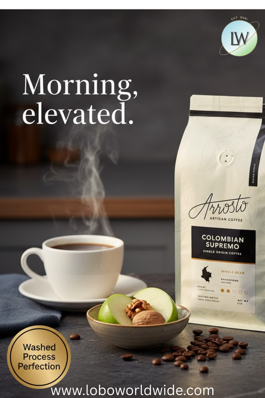 Arrosto Single Origin Whole Bean Coffee (Various Sizes)