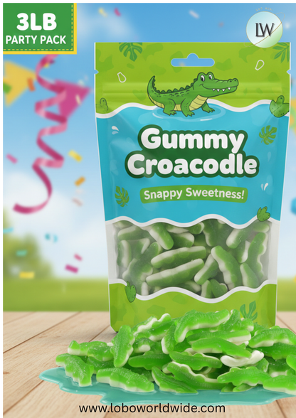 Gummy Crocodile(Various Sizes)