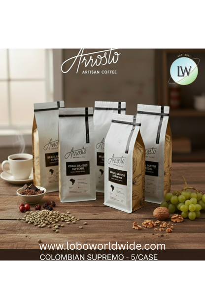 Arrosto Single Origin Whole Bean Coffee (Various Sizes)