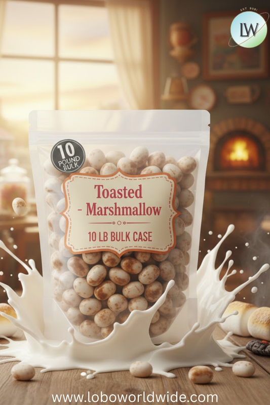 Toasted Marshmallow Jelly Beans - 10 lbs bulk