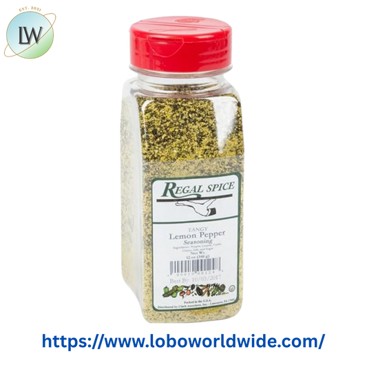 Regal Tangy Lemon Pepper Seasoning (Various Sizes)