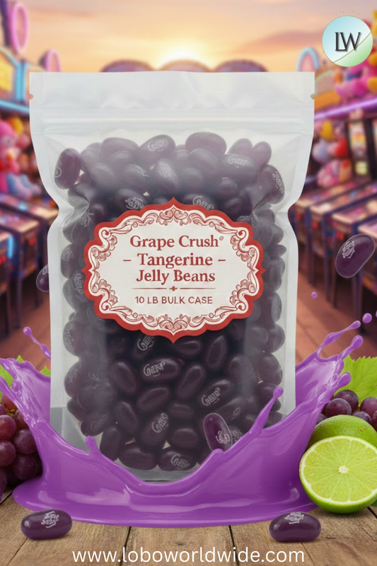 Grape Crush® Jelly Beans - 10 lbs bulk