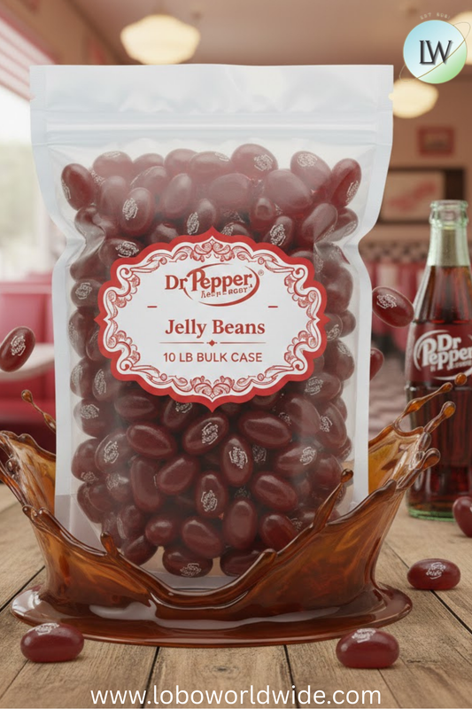 Dr Pepper® Jelly Beans - 10 lbs bulk