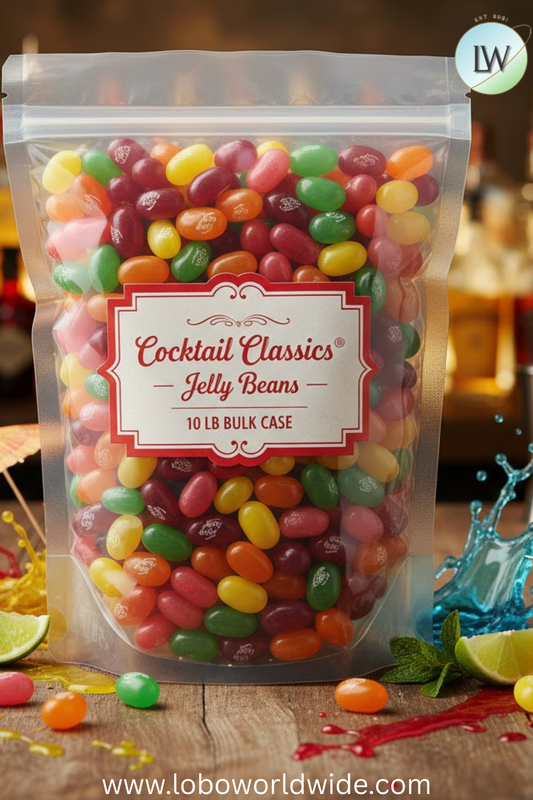 Cocktail Classics® Jelly Beans - 10 lbs bulk