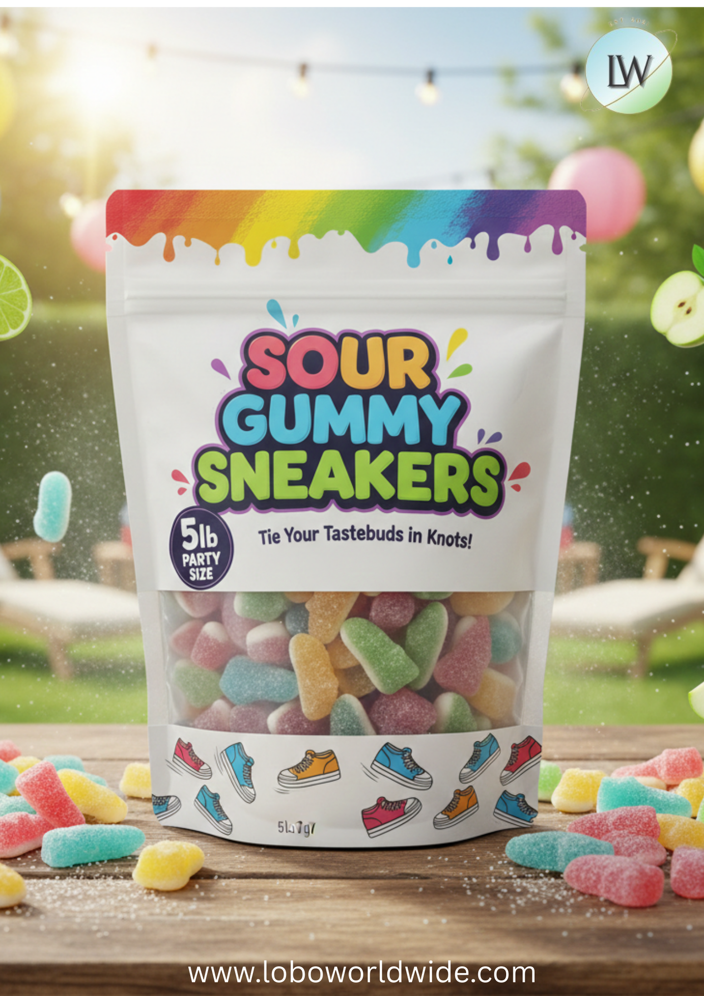 Sour Gummy Sneakers(Various Sizes)