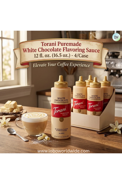 Torani Puremade Flavoring Sauce 12 fl. oz. - 4/Case